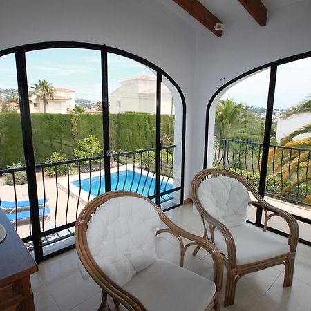 Sara - Sea View Villa With Private Pool In Calp Zimmer foto